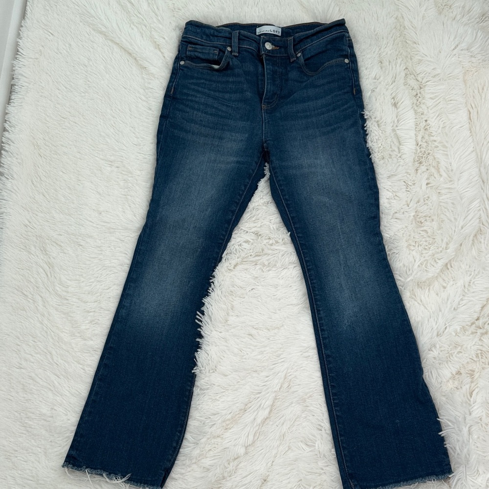 Loft Women's Dark Blue Jeans